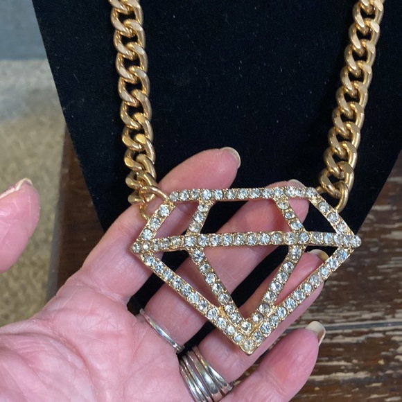 Bling statement necklace - Picture 3 of 10